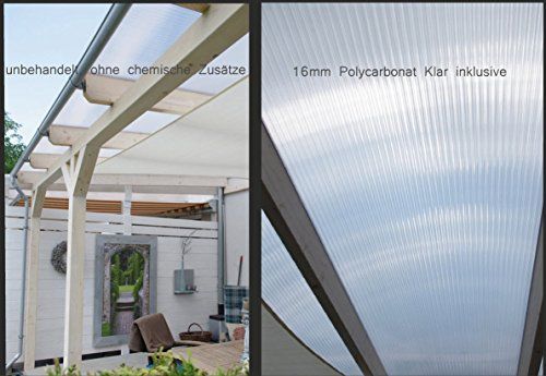 solidBASIC 500×400 cm BxT Leimholz Terrassenüberdachung ...