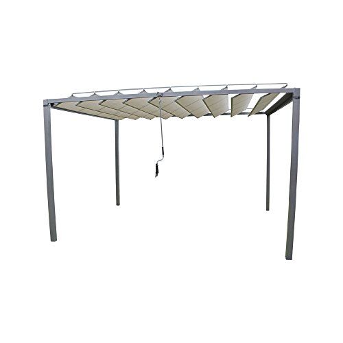 LECO Lamellen-Pergola, ca. 370x295x245 cm, verstellbar | Ihre